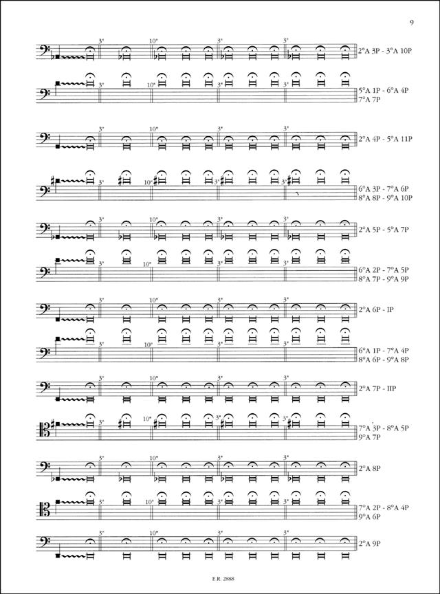 Studi Giornalieri Di Perfezionamento - Con Cenni Riassuntivi Sulla Respirazione - trombon nebo tuba